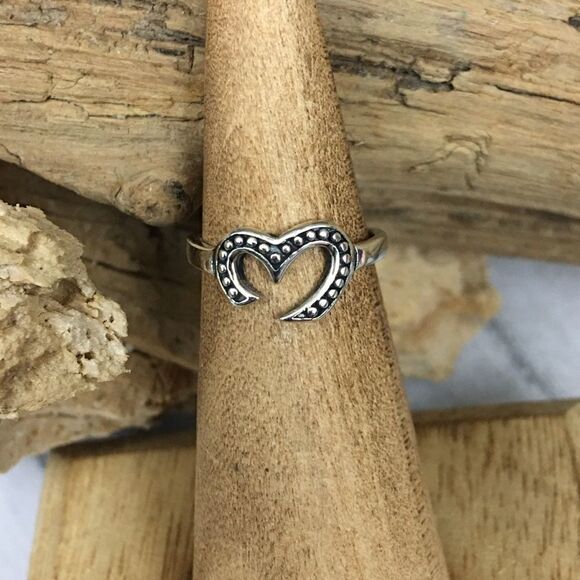 Sterling Silver OmToe Ring - Picture 1 of 4